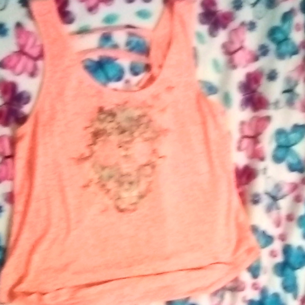 A butterfly skeleton shirt